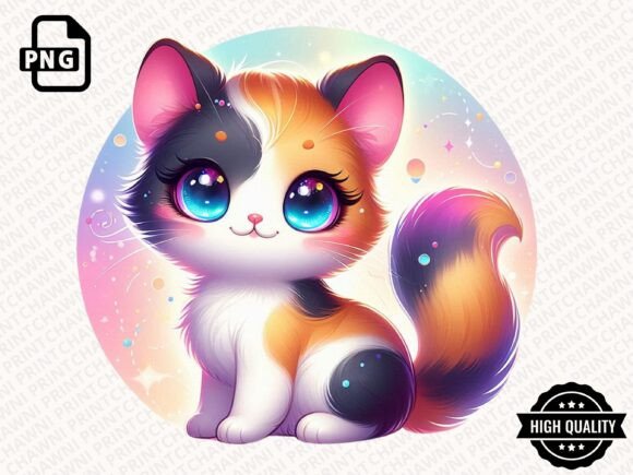 Download Watercolor Cute Kitten Clipart PNG - Cute kitten clipart Collection