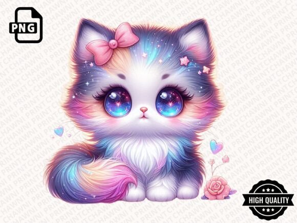 Download Watercolor Cute Kitten Clipart PNG - Cute kitten clipart Collection